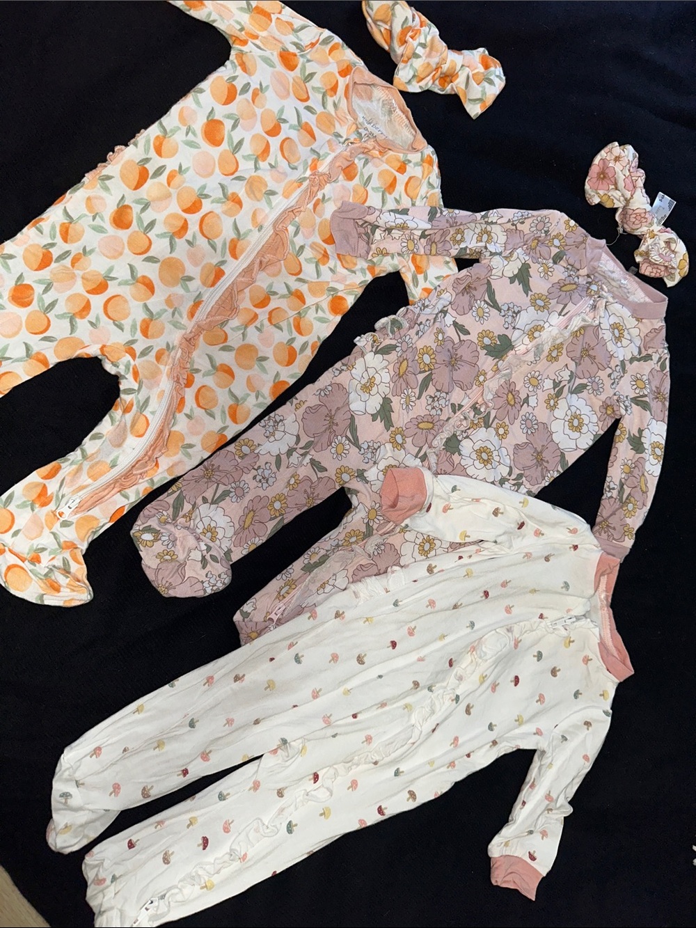 Milkberry 3-6m bamboo footies